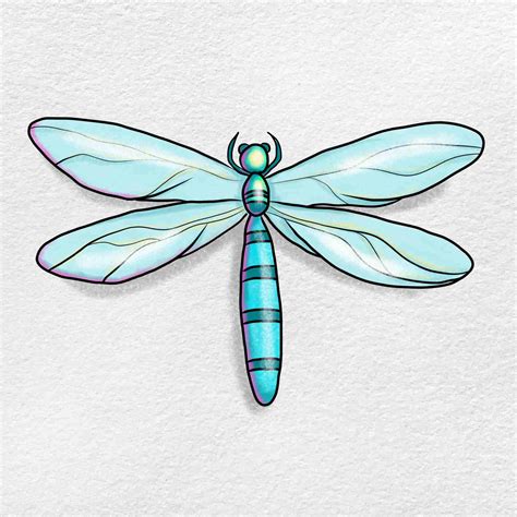 dragonfly drawing easy|drawing a dragonfly printable.